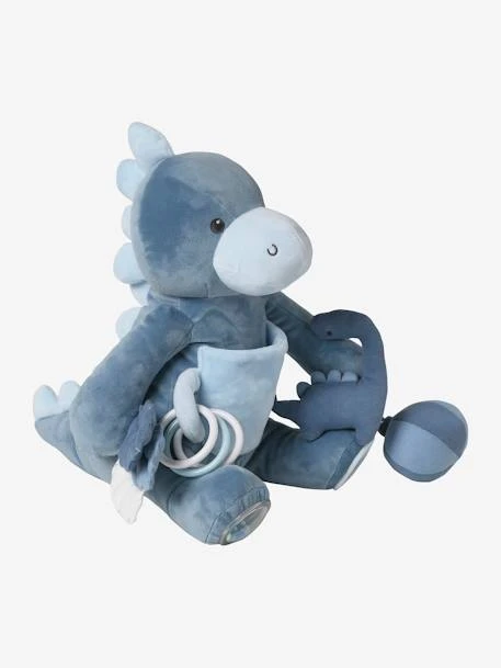 Peluche D'activités PETIT DINO Multicolore - Vertbaudet 1 Peluche D'activités PETIT DINO Multicolore - Vertbaudet