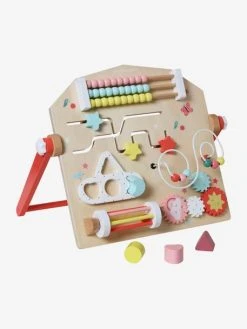 Planche D'activités Verticale En Bois FSC® Multicolore - Vertbaudet 8 Planche D'activités Verticale En Bois FSC® Multicolore - Vertbaudet -Hape Boutique planche dactivites verticale en bois fsc 2