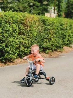 Poussette Et Tricycle Pliable évolutif Robin Trike SMOBY Gris - Smoby -Hape Boutique poussette et tricycle pliable evolutif robin trike smoby 5