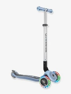 Primo Foldable Premium Lights - Trottinette Pliable Lumineuse à 3 Roues - GLOBBER Lilas - Globber