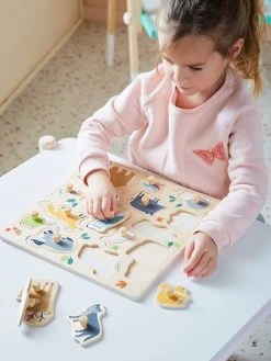 Puzzle Bouton Forêt En Bois FSC® Multicolore - Vertbaudet 10 Puzzle Bouton Forêt En Bois FSC® Multicolore - Vertbaudet -Hape Boutique puzzle bouton foret en bois fsc 4