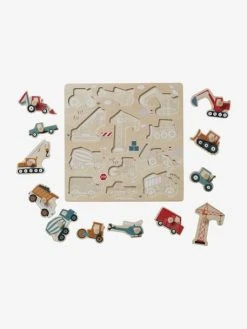 Puzzle Boutons Chantier En Bois FSC® Jaune - Vertbaudet 7 Puzzle Boutons Chantier En Bois FSC® Jaune - Vertbaudet -Hape Boutique puzzle boutons chantier en bois fsc 2