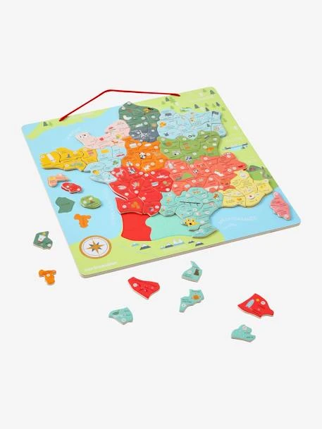 Puzzle De La France Magnétique En Bois FSC® Multicolore - Vertbaudet 1 Puzzle De La France Magnétique En Bois FSC® Multicolore - Vertbaudet