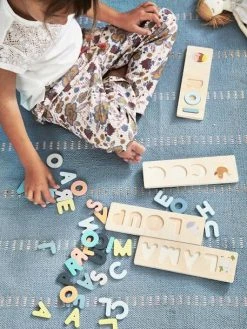 Puzzle Des Mots à Encastrer En Bois FSC® Multicolore - Vertbaudet -Hape Boutique puzzle des mots a encastrer en bois fsc 4