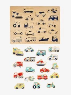 Puzzle Des Véhicules En Bois FSC® Multicolore - Vertbaudet 5 Puzzle Des Véhicules En Bois FSC® Multicolore - Vertbaudet -Hape Boutique puzzle des vehicules en bois fsc 2