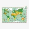 Puzzle D'observation 200 Pièces Tour Du Monde DJECO Vert - Djeco