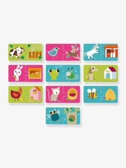 Puzzle Duo Habitat - DJECO Multicolore - Djeco -Hape Boutique puzzle duo habitat djeco 2