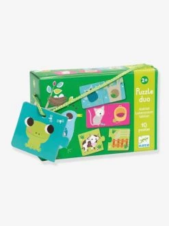 Puzzle Duo Habitat - DJECO Multicolore - Djeco
