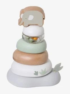 Pyramide à Empiler En Bois FSC® Rose - Vertbaudet -Hape Boutique pyramide a empiler en bois fsc 2