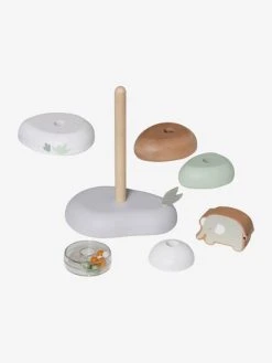 Pyramide à Empiler En Bois FSC® Rose - Vertbaudet -Hape Boutique pyramide a empiler en bois fsc 3