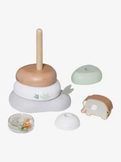 Pyramide à Empiler En Bois FSC® Rose - Vertbaudet -Hape Boutique pyramide a empiler en bois fsc 4