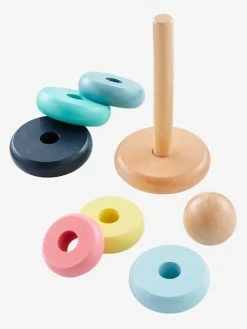 Pyramide D'éveil En Bois FSC® Multicolore - Vertbaudet -Hape Boutique pyramide deveil en bois fsc 2