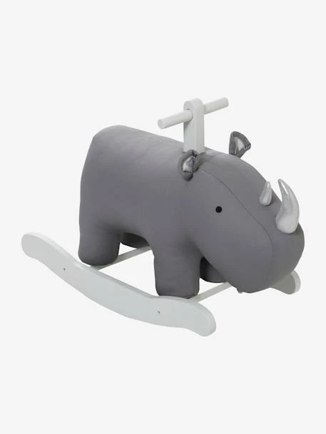 Rhinocéros à Bascule FSC® Gris - Vertbaudet 1 Rhinocéros à Bascule FSC® Gris - Vertbaudet