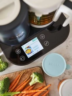 Robot Connecté BEABA Babycook Smart Gris Anthracite/blanc - Beaba -Hape Boutique robot connecte beaba babycook smart 5