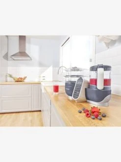 Robot Multifonction BABYMOOV Nutribaby+ Préparateur Culinaire Cuiseur Et Mixeur Industrial Grey - Babymoov -Hape Boutique robot multifonction babymoov nutribaby preparateur culinaire cuiseur et mixeur 2