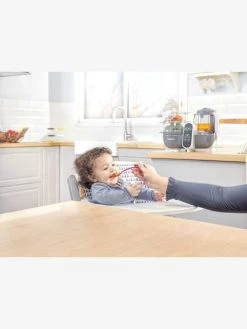 Robot Multifonction BABYMOOV Nutribaby+ Préparateur Culinaire Cuiseur Et Mixeur Industrial Grey - Babymoov -Hape Boutique robot multifonction babymoov nutribaby preparateur culinaire cuiseur et mixeur 3