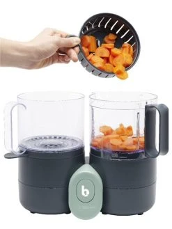 Robot Multifonction Préparateur Culinaire Cuiseur Et Mixeur BABYMOOV Nutribaby One Noir/gris - Babymoov -Hape Boutique robot multifonction preparateur culinaire cuiseur et mixeur babymoov nutribaby one 3
