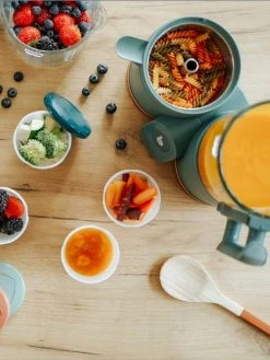 Robot Multifonctions Nutribaby Glass BABYMOOV Forest Green - Babymoov -Hape Boutique robot multifonctions nutribaby glass babymoov 2