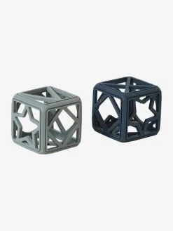 Set De 2 Cubes En Silicone Bleu - Vertbaudet -Hape Boutique set de 2 cubes en silicone 3