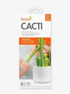 Set De 4 Brosses Cactus - Boon Blanc - Boon -Hape Boutique set de 4 brosses cactus boon 2