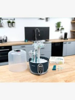 Stérilisateur Et Sèche-biberons électrique BABYMOOV Turbo Pure Gris - Babymoov -Hape Boutique sterilisateur et seche biberons electrique babymoov turbo pure 2