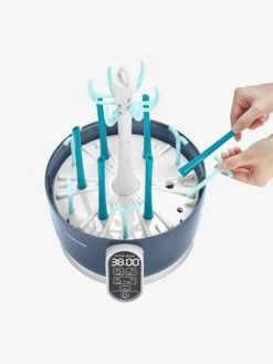 Stérilisateur Et Sèche-biberons électrique BABYMOOV Turbo Pure Gris - Babymoov -Hape Boutique sterilisateur et seche biberons electrique babymoov turbo pure 4