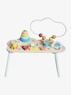 Table Basse D'activités Nuage Les Amis De La Forêt En Bois FSC® Blanc - Vertbaudet -Hape Boutique table basse dactivites nuage les amis de la foret en bois fsc 4