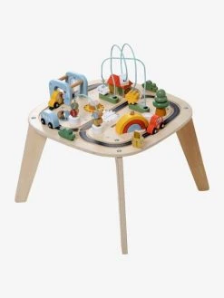 Table D'activités Circuit De Voitures En Bois FSC® Beige - Vertbaudet -Hape Boutique table dactivites circuit de voitures en bois fsc 2