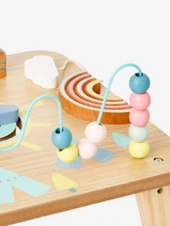 Table D'activités Petits Sioux En Bois FSC® Multicolore - Vertbaudet -Hape Boutique table dactivites petits sioux en bois fsc 5