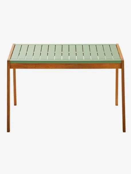 Table Outdoor Maternelle Summer Kaki - Vertbaudet 2 Table Outdoor Maternelle Summer Kaki - Vertbaudet – Image 2