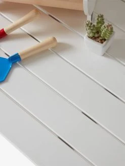 Table Outdoor/indoor Tropicool Blanc - Bois - Vertbaudet -Hape Boutique table outdoorindoor tropicool 4