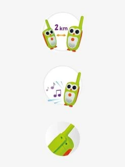 Talkie Walkie Des Petits BUKI Vert - Buki -Hape Boutique talkie walkie des petits buki 5