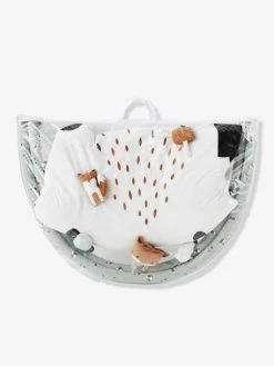 Tapis D'éveil Avec Arche Renard Vert Gris - Vertbaudet -Hape Boutique tapis deveil avec arche renard 3