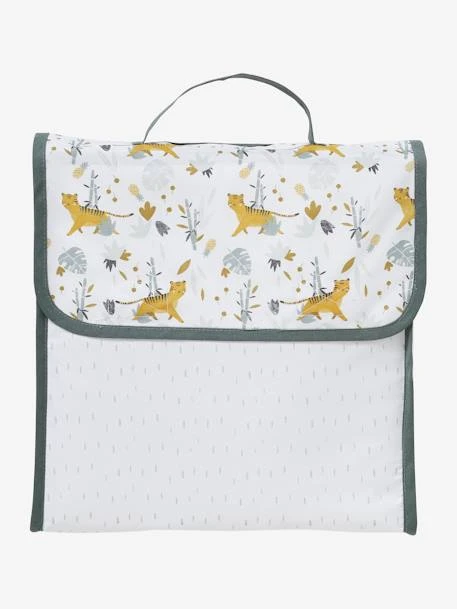 Tapis D'extérieur écru Motif Jungle - Vertbaudet 2 Tapis D'extérieur écru Motif Jungle - Vertbaudet – Image 2