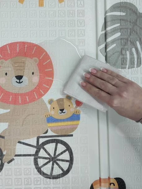 Tapis Mousse Savane - TAF TOYS Beige Clair Uni Avec Decor - Taf Toys 3 Tapis Mousse Savane - TAF TOYS Beige Clair Uni Avec Decor - Taf Toys – Image 3