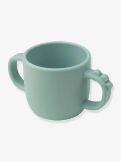 Tasse à 2 Poignées DONE BY DEER Peekaboo Crocodile En Silicone Vert - Done By Deer -Hape Boutique tasse a 2 poignees done by deer peekaboo crocodile en silicone 5