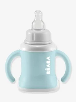 Tasse D'apprentissage BEABA 'Evoluclip' 3 En 1 Old Pink - Beaba