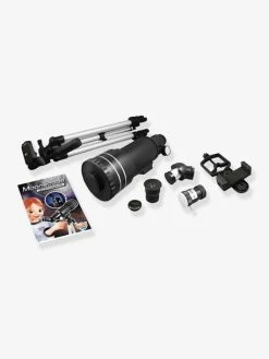 Télescope Lunaire 30 Activités - BUKI Noir - Buki -Hape Boutique telescope lunaire 30 activites buki 5