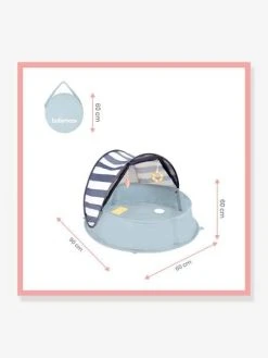 Tente Anti-UV Pop-up Aquani BABYMOOV Bleu Blanc Gris - Babymoov -Hape Boutique tente anti uv pop up aquani babymoov 2
