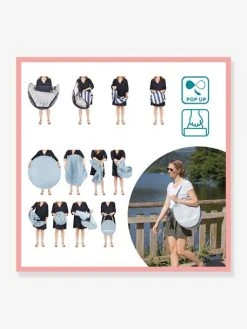 Tente Anti-UV Pop-up Aquani BABYMOOV Bleu Blanc Gris - Babymoov -Hape Boutique tente anti uv pop up aquani babymoov 5