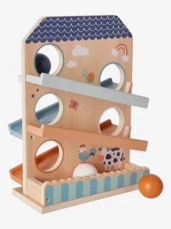 Toboggan à Balles En Bois FSC® Multicolore - Vertbaudet -Hape Boutique toboggan a balles en bois fsc 2