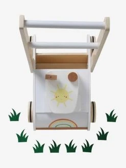 Tondeuse à Gazon En Bois FSC® Blanc - Vertbaudet -Hape Boutique tondeuse a gazon en bois fsc 5