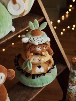 Tour à Empiler En Tissu TANZANIE Multicolore - Vertbaudet -Hape Boutique tour a empiler en tissu tanzanie 3