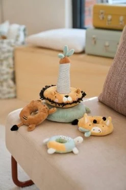 Tour à Empiler En Tissu TANZANIE Multicolore - Vertbaudet -Hape Boutique tour a empiler en tissu tanzanie 4