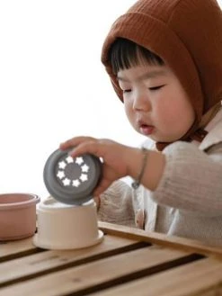 Tour à Empiler - MUSHIE Rose - Mushie 10 Tour à Empiler - MUSHIE Rose - Mushie -Hape Boutique tour a empiler mushie 4