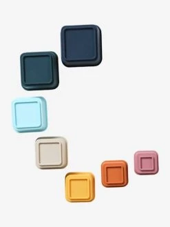Tour De Cubes En Silicone Multicolor - Vertbaudet -Hape Boutique tour de cubes en silicone 4