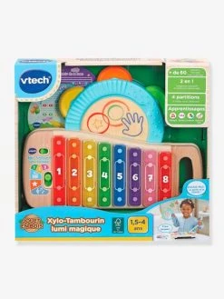 Hape Boutique -Hape Boutique xylo tambourin lumi magique vtech 1